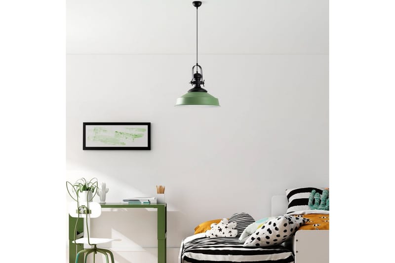 Loftlampe Håndværk Grøn - Grøn - Belysning - Lamper & indendørsbelysning - Loftlampe - Pendellamper & hængelamper