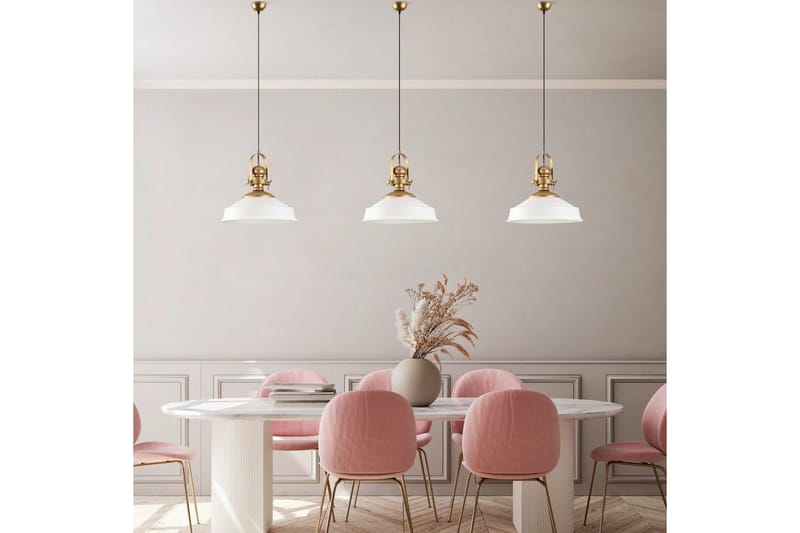 Loftlampe Håndværk Hvid - Hvid - Belysning - Lamper & indendørsbelysning - Loftlampe - Pendellamper & hængelamper