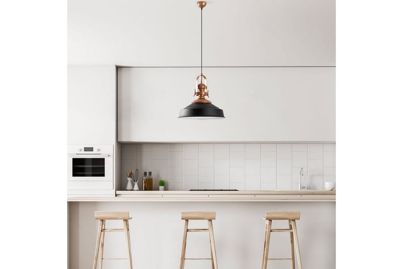 Loftlampe Håndværk Sort - Sort - Belysning - Lamper & indendørsbelysning - Loftlampe - Pendellamper & hængelamper