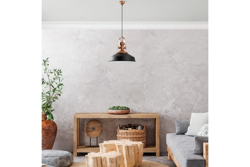 Loftlampe Håndværk Sort - Sort - Belysning - Lamper & indendørsbelysning - Loftlampe - Pendellamper & hængelamper