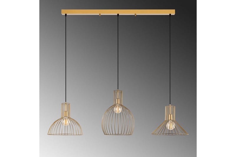 Loftlampe Halven Gold - Guld - Belysning - Lamper & indendørsbelysning - Loftlampe - Pendellamper & hængelamper