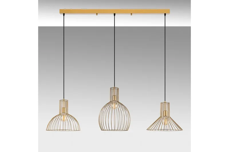 Loftlampe Halven Gold - Guld - Belysning - Lamper & indendørsbelysning - Loftlampe - Pendellamper & hængelamper