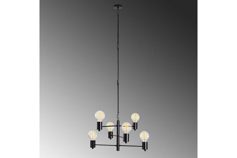 Loftlampe Hexaia Op Sort - Sort - Belysning - Lamper & indendørsbelysning - Loftlampe - Pendellamper & hængelamper