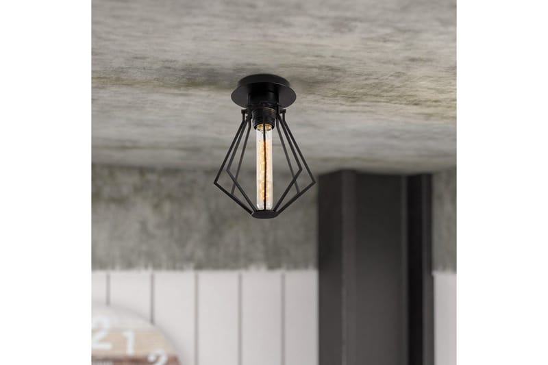 Loftlampe Hillmere Sort - Sort - Belysning - Lamper & indendørsbelysning - Loftlampe - Pendellamper & hængelamper