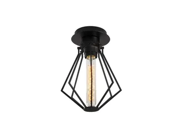 Loftlampe Hillmere Sort - Sort - Belysning - Lamper & indendørsbelysning - Loftlampe - Pendellamper & hængelamper