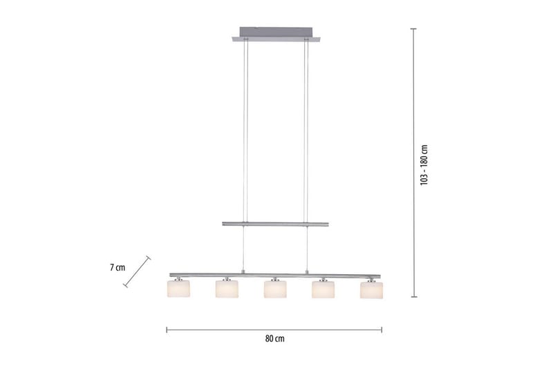 Loftlampe Hydra - Krom - Belysning - Lamper & indendørsbelysning - Loftlampe - Pendellamper & hængelamper
