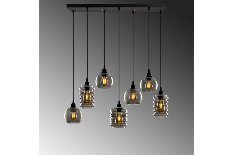 Loftlampe Ilena Røg - Antracit - Belysning - Lamper & indendørsbelysning - Loftlampe - Pendellamper & hængelamper