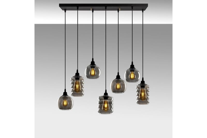 Loftlampe Ilena Røg - Antracit - Belysning - Lamper & indendørsbelysning - Loftlampe - Pendellamper & hængelamper