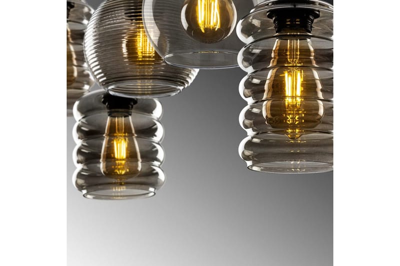Loftlampe Ilena Røg - Antracit - Belysning - Lamper & indendørsbelysning - Loftlampe - Pendellamper & hængelamper