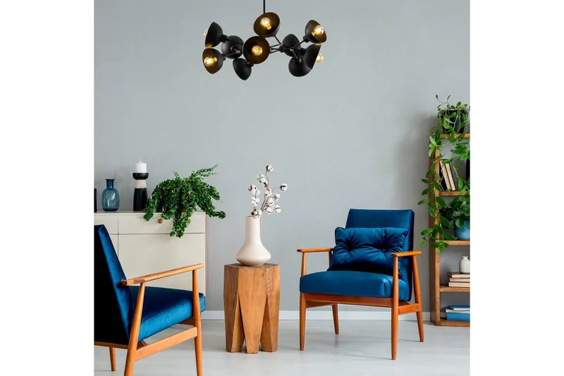 Loftlampe Ilmare Moonza Sort - Sort - Belysning - Lamper & indendørsbelysning - Loftlampe - Pendellamper & hængelamper