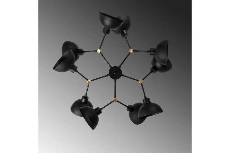 Loftlampe Ilmare Moonza Sort - Sort - Belysning - Lamper & indendørsbelysning - Loftlampe - Pendellamper & hængelamper