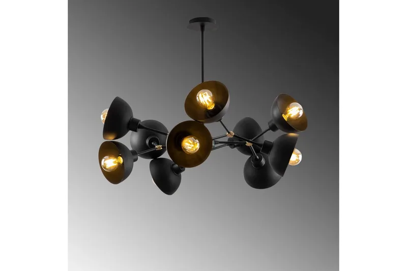 Loftlampe Ilmare Moonza Sort - Sort - Belysning - Lamper & indendørsbelysning - Loftlampe - Pendellamper & hængelamper