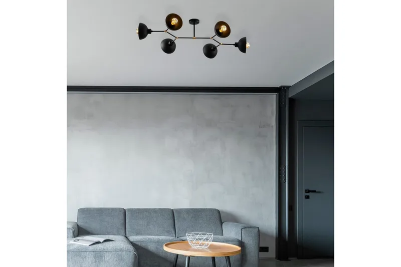 Loftlampe Ilmare Sort - Sort - Belysning - Lamper & indendørsbelysning - Loftlampe - Pendellamper & hængelamper