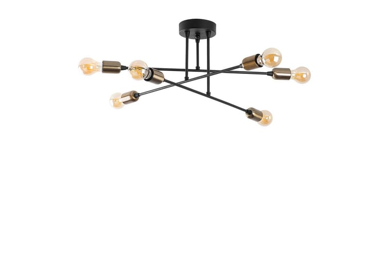 Loftlampe Jandor Sort - Sort - Belysning - Lamper & indendørsbelysning - Loftlampe - Pendellamper & hængelamper