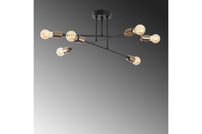 Loftlampe Jandor Sort - Sort - Belysning - Lamper & indendørsbelysning - Loftlampe - Pendellamper & hængelamper