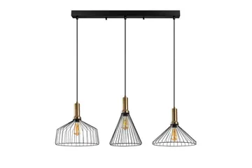 Loftlampe Kære Sort / Antik - Kobber/Sort - Belysning - Lamper & indendørsbelysning - Loftlampe - Pendellamper & hængelamper