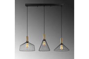 Loftlampe Kære Sort / Antik - Kobber/Sort - Belysning - Lamper & indendørsbelysning - Loftlampe - Pendellamper & hængelamper