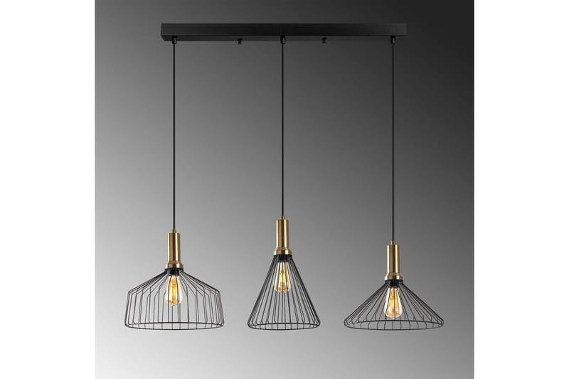 Loftlampe Kære Sort / Antik - Kobber/Sort - Belysning - Lamper & indendørsbelysning - Loftlampe - Pendellamper & hængelamper