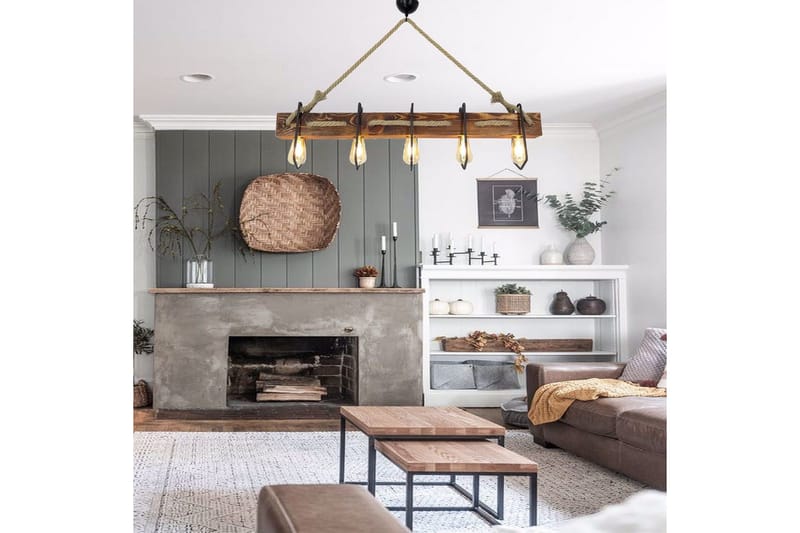 Loftlampe Kalldrun Valnød - Valnød - Belysning - Lamper & indendørsbelysning - Loftlampe - Pendellamper & hængelamper