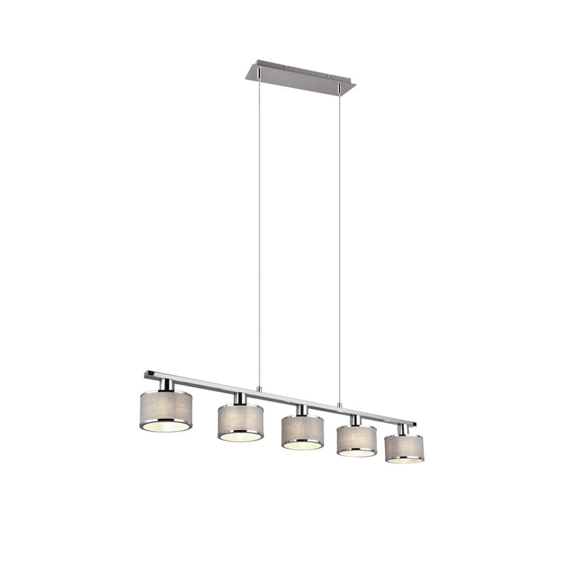 Loftlampe Kaprun, 5 lamper