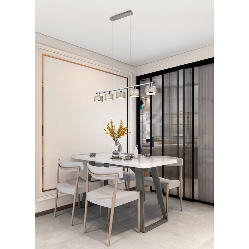 Loftlampe Kaprun - 5 lamper - Belysning - Lamper & indendørsbelysning - Loftlampe - Pendellamper & hængelamper