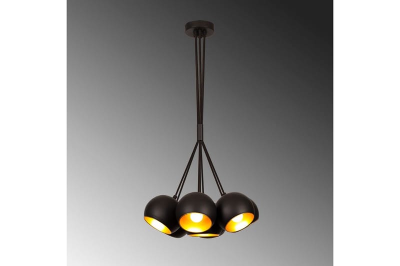Loftlampe Kelorn Sort / Rany - Guld/Sort - Belysning - Lamper & indendørsbelysning - Loftlampe - Pendellamper & hængelamper
