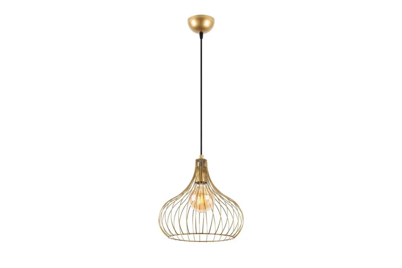Loftlampe Kiron Skinnende guld, Skinnende guld