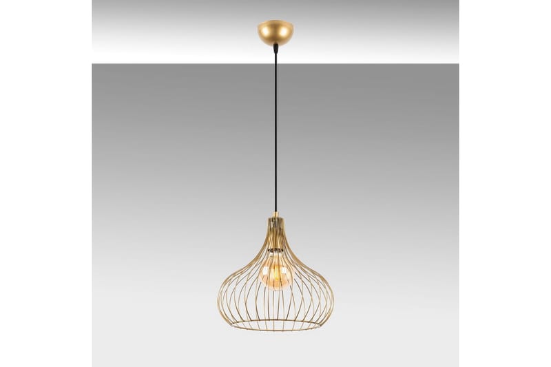 Loftlampe Kiron Skinnende guld - Skinnende guld - Belysning - Lamper & indendørsbelysning - Loftlampe - Pendellamper & hængelamper
