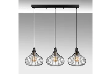 Loftlampe Kiron Sort / Antik Tre - Sort - Belysning - Lamper & indendørsbelysning - Loftlampe - Pendellamper & hængelamper