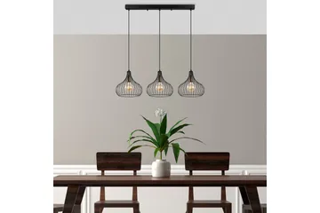 Loftlampe Kiron Sort / Antik Tre - Sort - Belysning - Lamper & indendørsbelysning - Loftlampe - Pendellamper & hængelamper