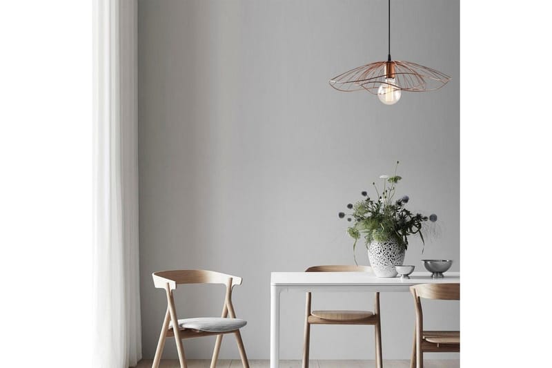 Loftlampe Majrula Blomst Kobber - Kobber - Belysning - Lamper & indendørsbelysning - Loftlampe - Pendellamper & hængelamper