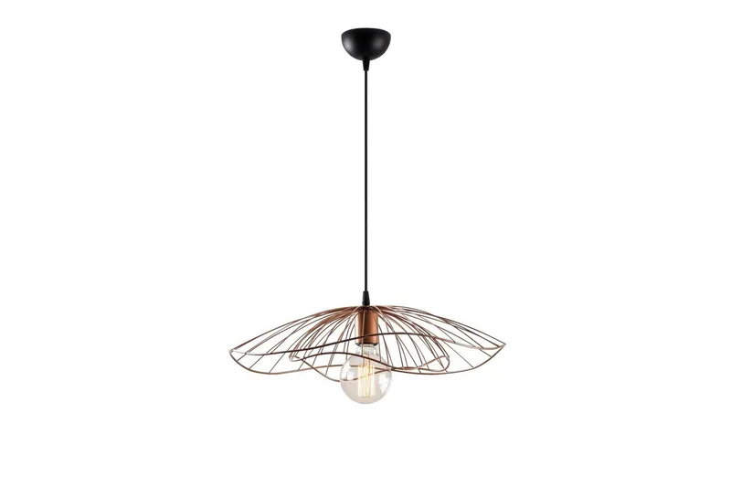 Loftlampe Majrula Blomst Kobber, Kobber