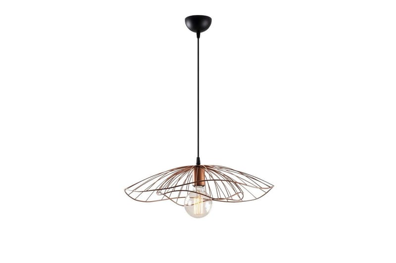 Loftlampe Majrula Blomst Kobber, Kobber