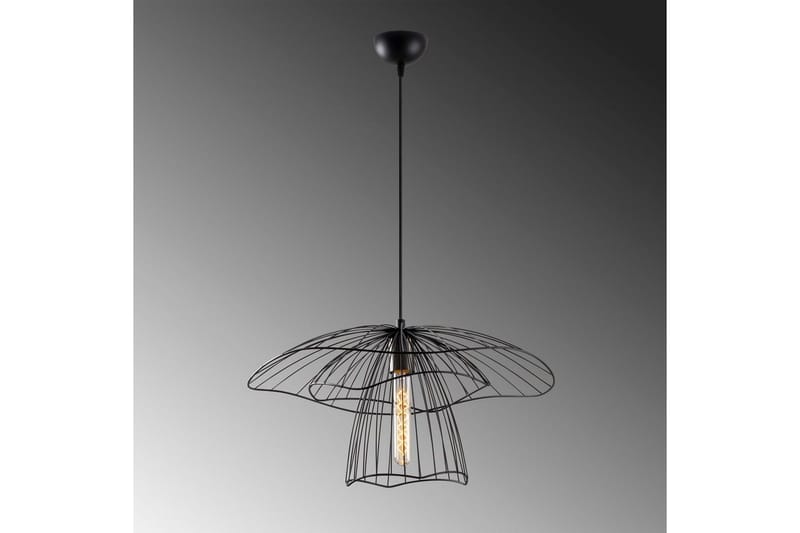 Loftlampe Majrula Blomst Sort - Sort - Belysning - Lamper & indendørsbelysning - Loftlampe - Pendellamper & hængelamper