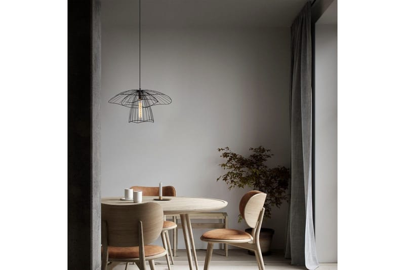 Loftlampe Majrula Blomst Sort - Sort - Belysning - Lamper & indendørsbelysning - Loftlampe - Pendellamper & hængelamper