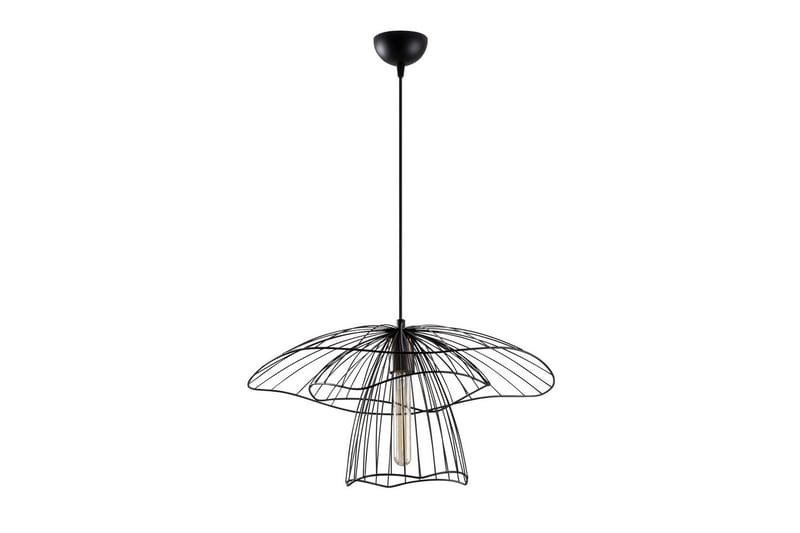 Loftlampe Majrula Blomst Sort - Sort - Belysning - Lamper & indendørsbelysning - Loftlampe - Pendellamper & hængelamper
