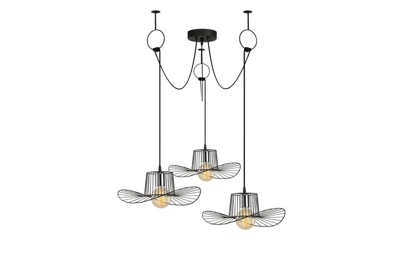 Loftlampe Majrula Sort Tre stik - Tre stik - Belysning - Lamper & indendørsbelysning - Loftlampe - Pendellamper & hængelamper