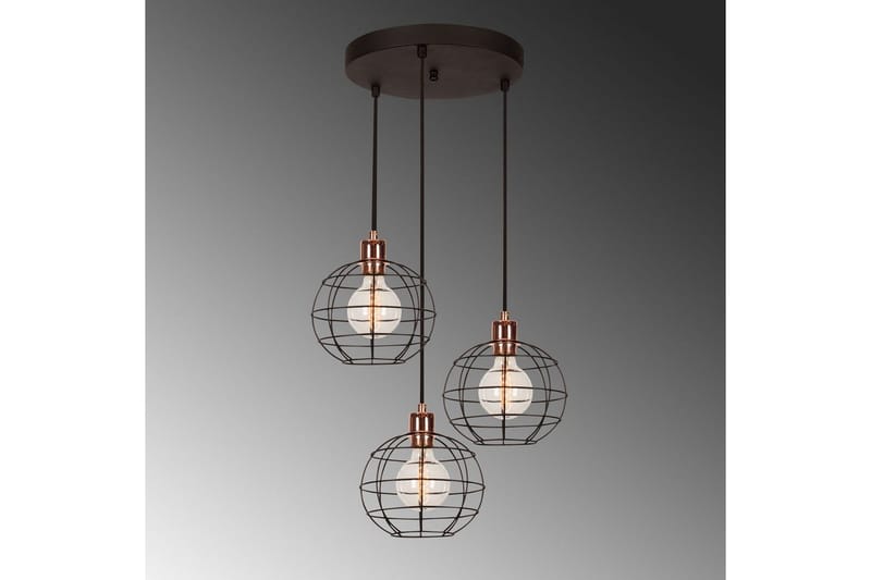 Loftlampe Majrulalini Black Tre stik - Tre stik - Belysning - Lamper & indendørsbelysning - Loftlampe - Pendellamper & hængelamper