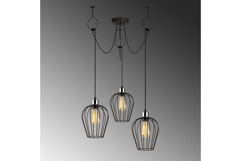 Loftlampe Majrulao sort - Sort - Belysning - Lamper & indendørsbelysning - Loftlampe - Pendellamper & hængelamper