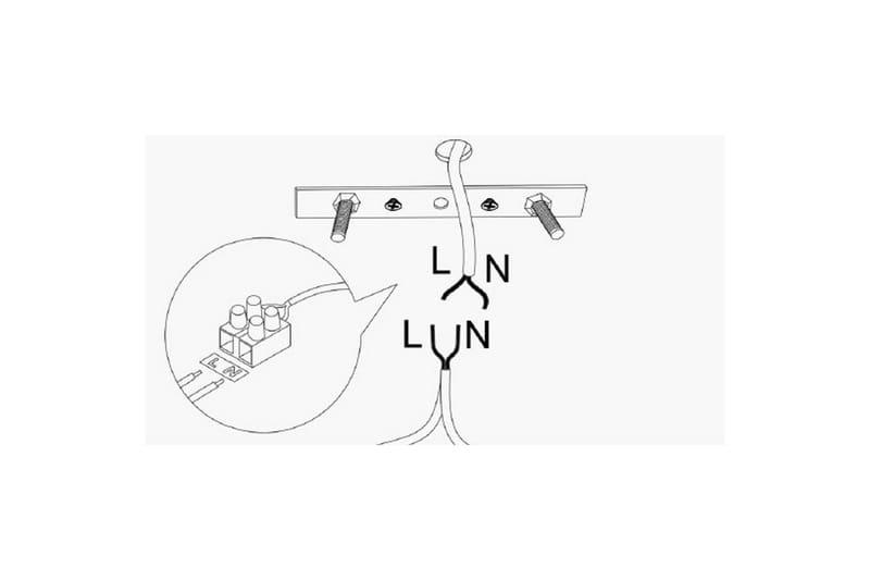 Loftlampe Majrulao sort - Sort - Belysning - Lamper & indendørsbelysning - Loftlampe - Pendellamper & hængelamper