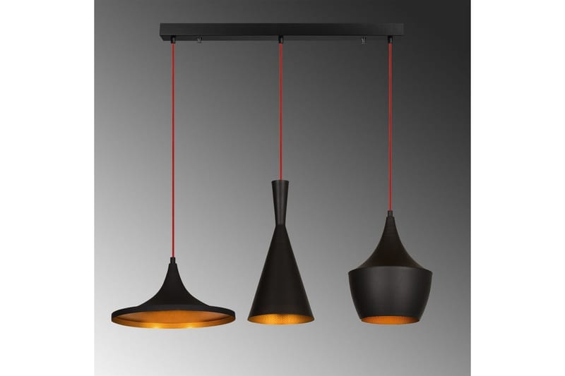Loftlampe Mangol Sæt Sort / Rany - Guld/Sort - Belysning - Lamper & indendørsbelysning - Loftlampe - Pendellamper & hængelamper