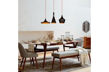 Loftlampe Mangol Sæt Sort / Rany - Guld/Sort - Belysning - Lamper & indendørsbelysning - Loftlampe - Pendellamper & hængelamper