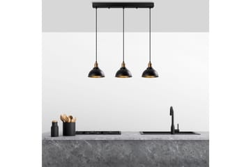 Loftlampe Masatsune Tre Sort / Antik - Sort / Antik - Belysning - Lamper & indendørsbelysning - Loftlampe - Pendellamper & hængelamper
