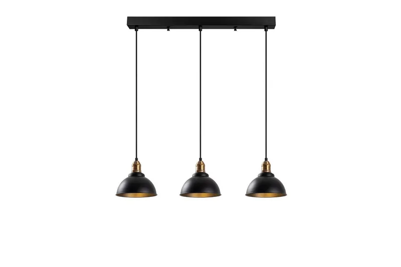 Loftlampe Masatsune Tre Sort / Antik, Sort / Antik
