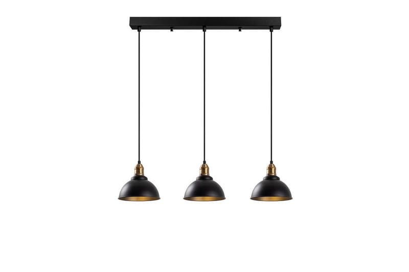 Loftlampe Masatsune Tre Sort / Antik, Sort / Antik
