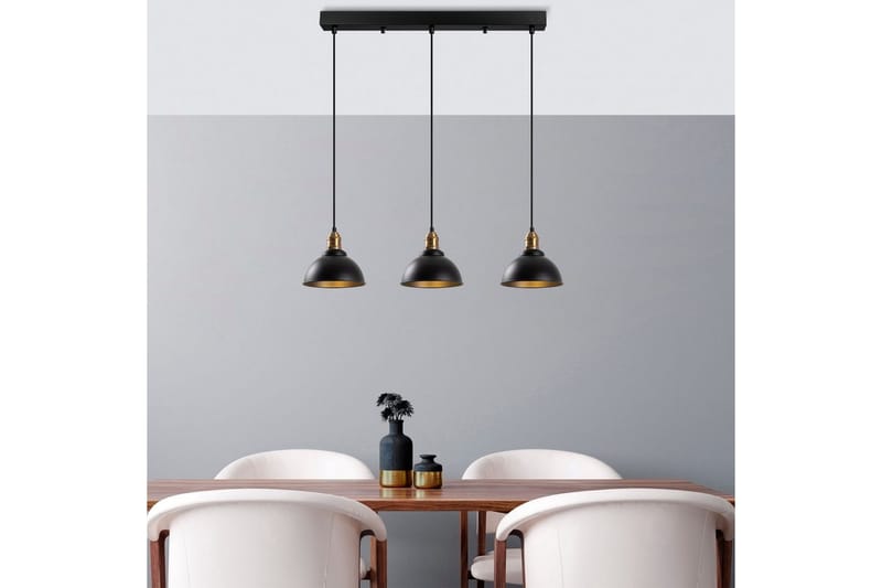Loftlampe Masatsune Tre Sort / Antik - Sort / Antik - Belysning - Lamper & indendørsbelysning - Loftlampe - Pendellamper & hængelamper
