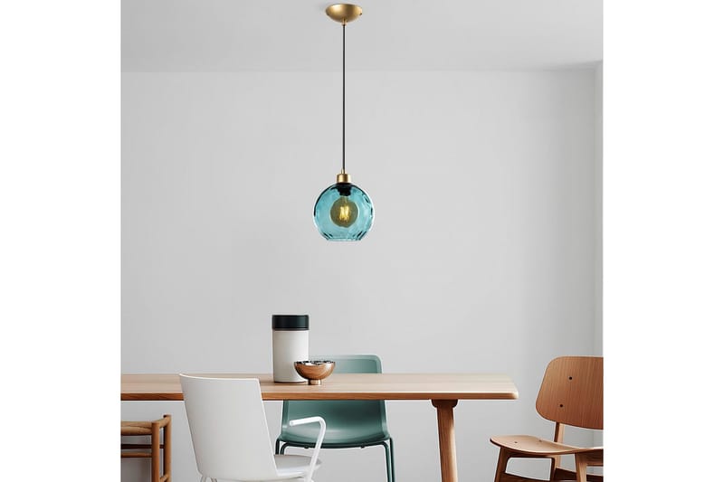 Loftlampe Mayur Blå - Blå - Belysning - Lamper & indendørsbelysning - Loftlampe - Pendellamper & hængelamper