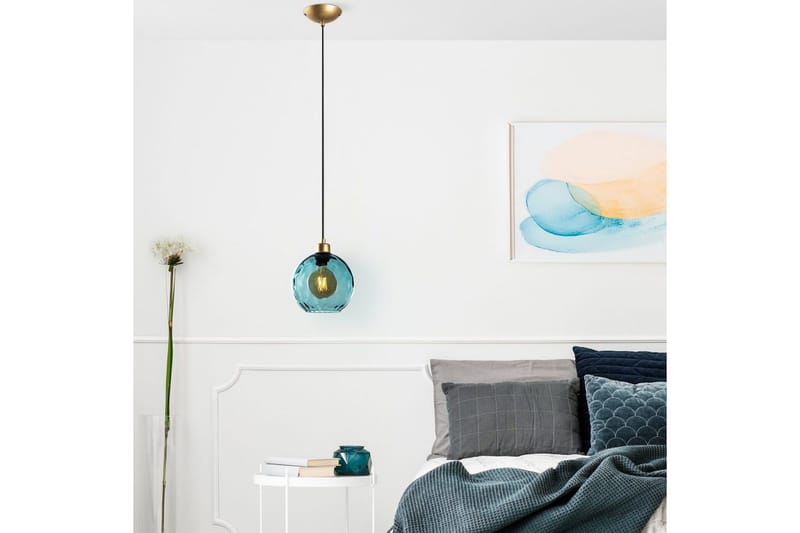 Loftlampe Mayur Blå - Blå - Belysning - Lamper & indendørsbelysning - Loftlampe - Pendellamper & hængelamper