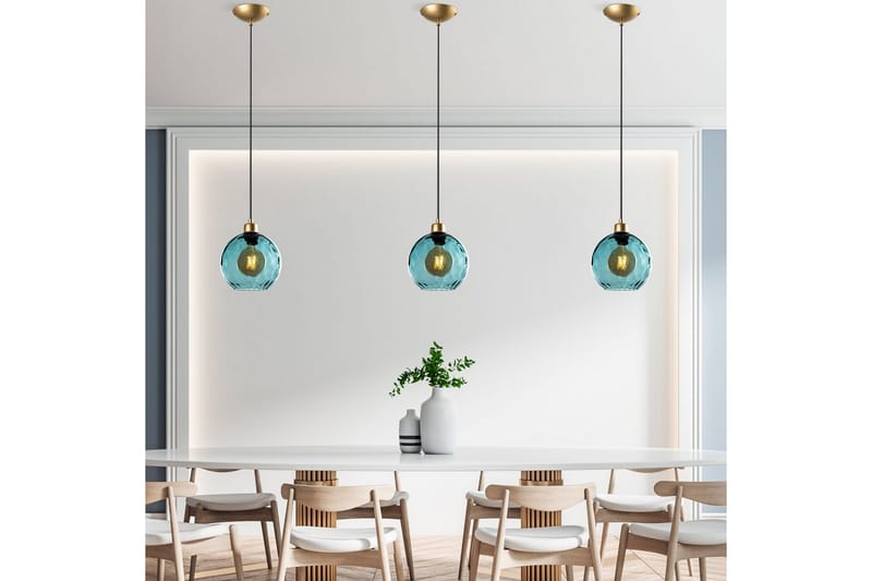 Loftlampe Mayur Blå - Blå - Belysning - Lamper & indendørsbelysning - Loftlampe - Pendellamper & hængelamper