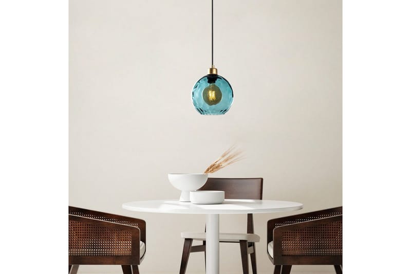 Loftlampe Mayur Blå - Blå - Belysning - Lamper & indendørsbelysning - Loftlampe - Pendellamper & hængelamper